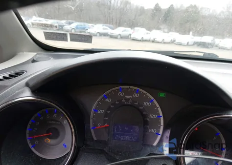 2013 Honda Fit Sport из США, поврежденный, VIN JHMGE8H5XDC040958